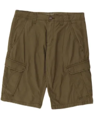 Cool Vibe ESPRIT Mens Relaxed Fit Cargo Shorts W31 Medium  Khaki Cotton