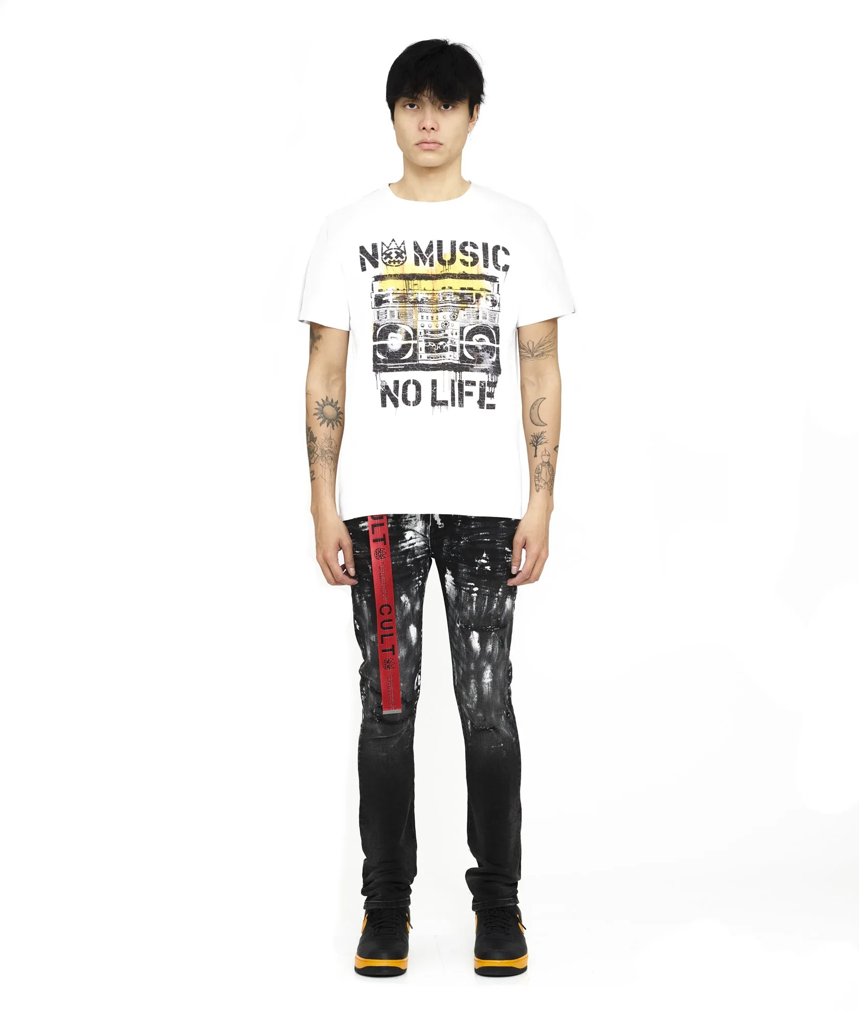 PUNK SUPER SKINNY BELTED IN PAIN Reliable Choice