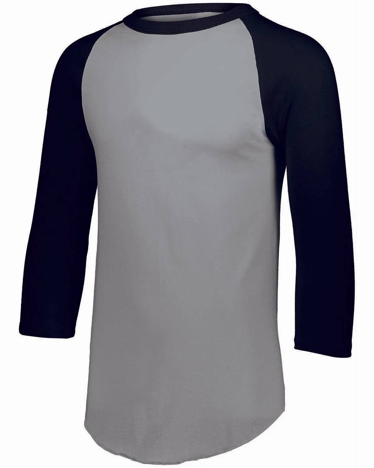 Layered Neckline Casual layering piece Augusta Sportswear AG4420 Adult 3/4-Sleeve Baseball Jersey