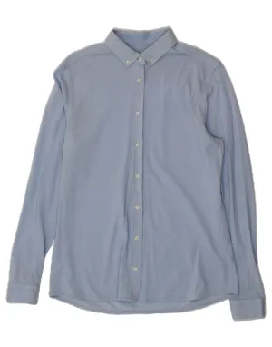 GANT Womens Shirt US 10 Large Blue Cotton Odor Control Fabric Breathable Cotton