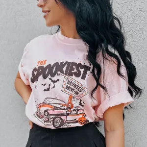 Haunted Drive-In Tee Modern Outfit Stylish Comfort Relaxed Outfit