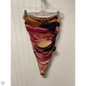 navy bodysuit Bodysuit By Forever 21 In Multi-colored, Size: M