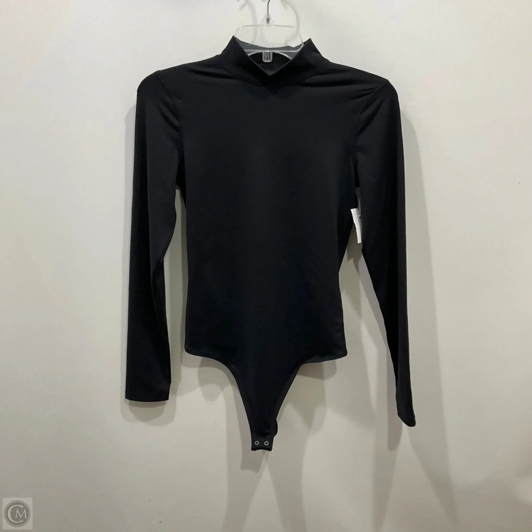 office chic bodysuit backless bodysuit Bodysuit By Abercrombie And Fitch In Black, Size: S