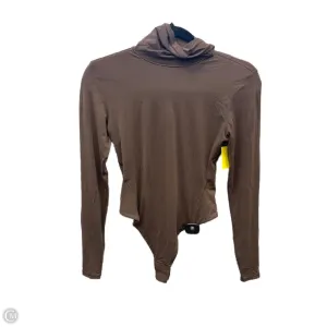 Bodysuit By Lululemon In Brown, Size: S zipper bodysuit