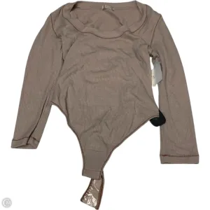 Bodysuit By Free People In Brown, Size: Xs streetwear bodysuit