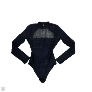 zebra bodysuit Bodysuit By Abercrombie And Fitch In Black, Size: M