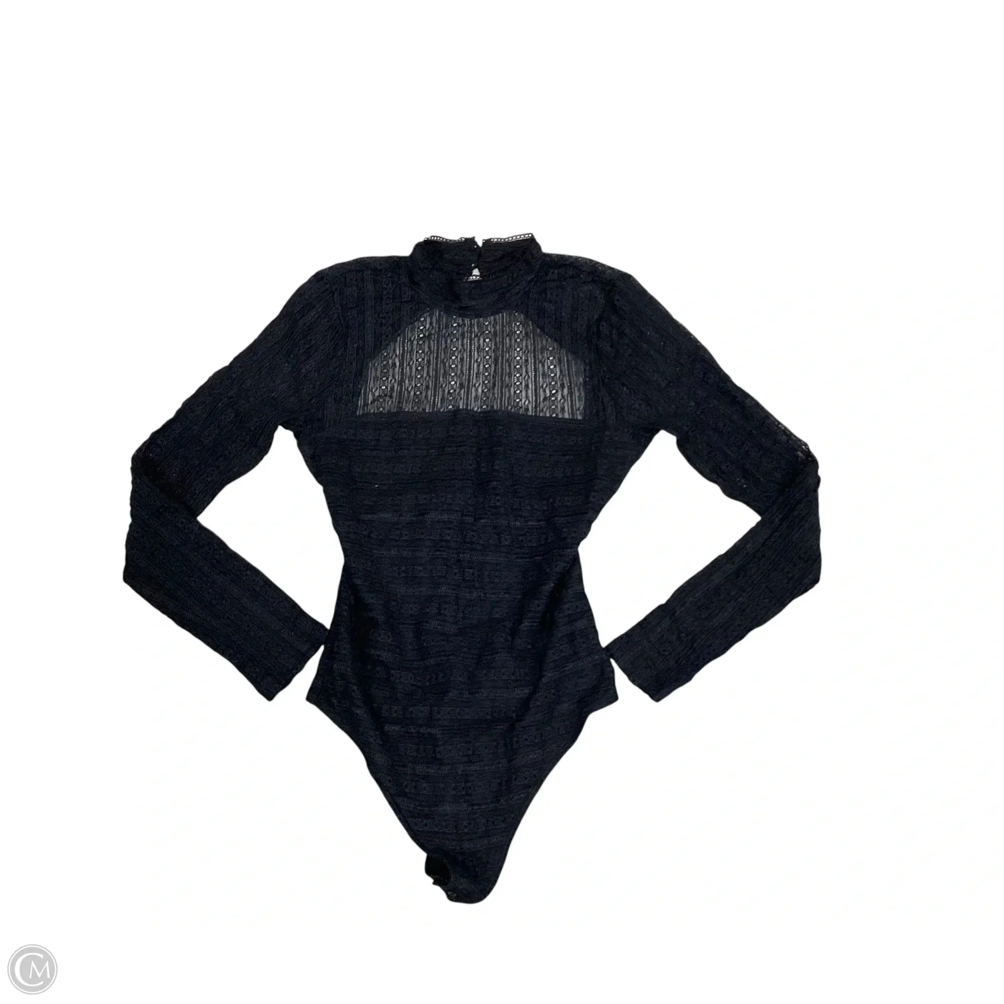 zebra bodysuit Bodysuit By Abercrombie And Fitch In Black, Size: M