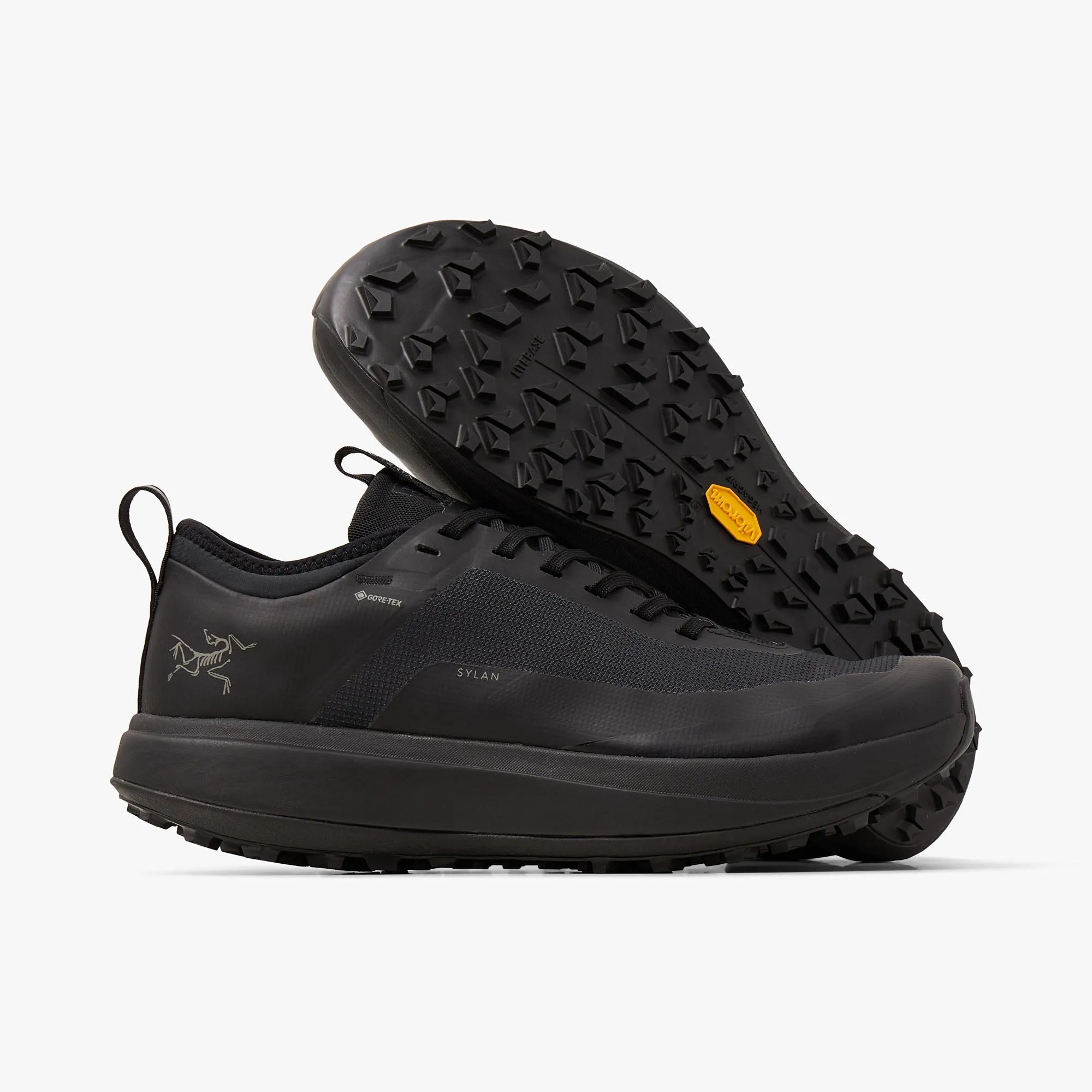 Durable Hiking Boot Supportive Hiking Arc'teryx Sylan GTX Black / Black