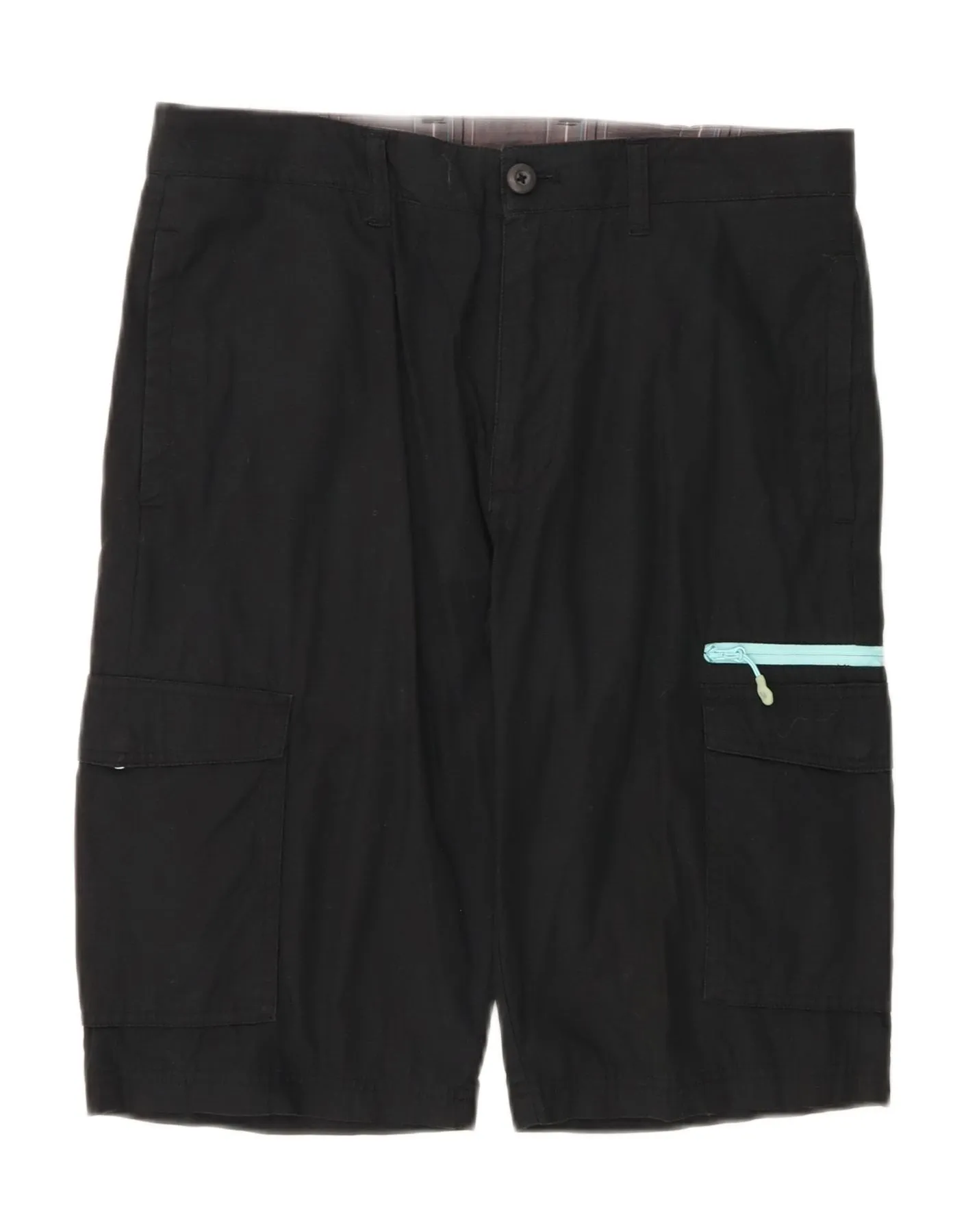 NIKE Mens Cargo Shorts Medium W32  Black Cotton baseball uniform