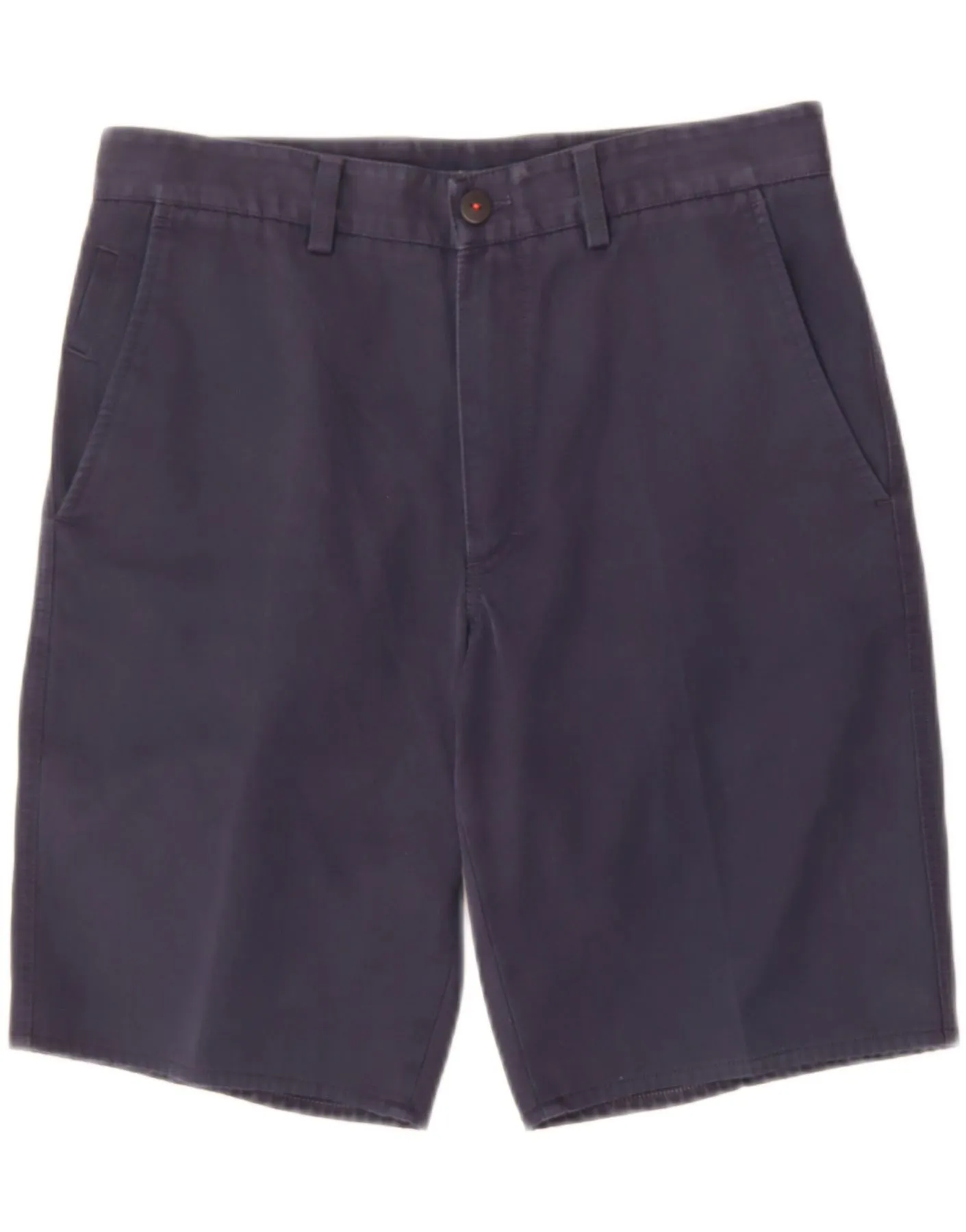 AVIREX Mens Chino Shorts W33 Medium Navy Blue Outdoor Life Roomy Fit