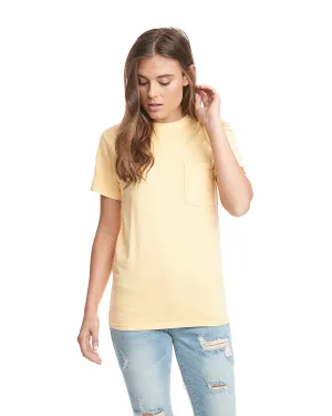 Next Level 7415 Adult Inspired Dye Crew with Pocket Modern Style Unisex