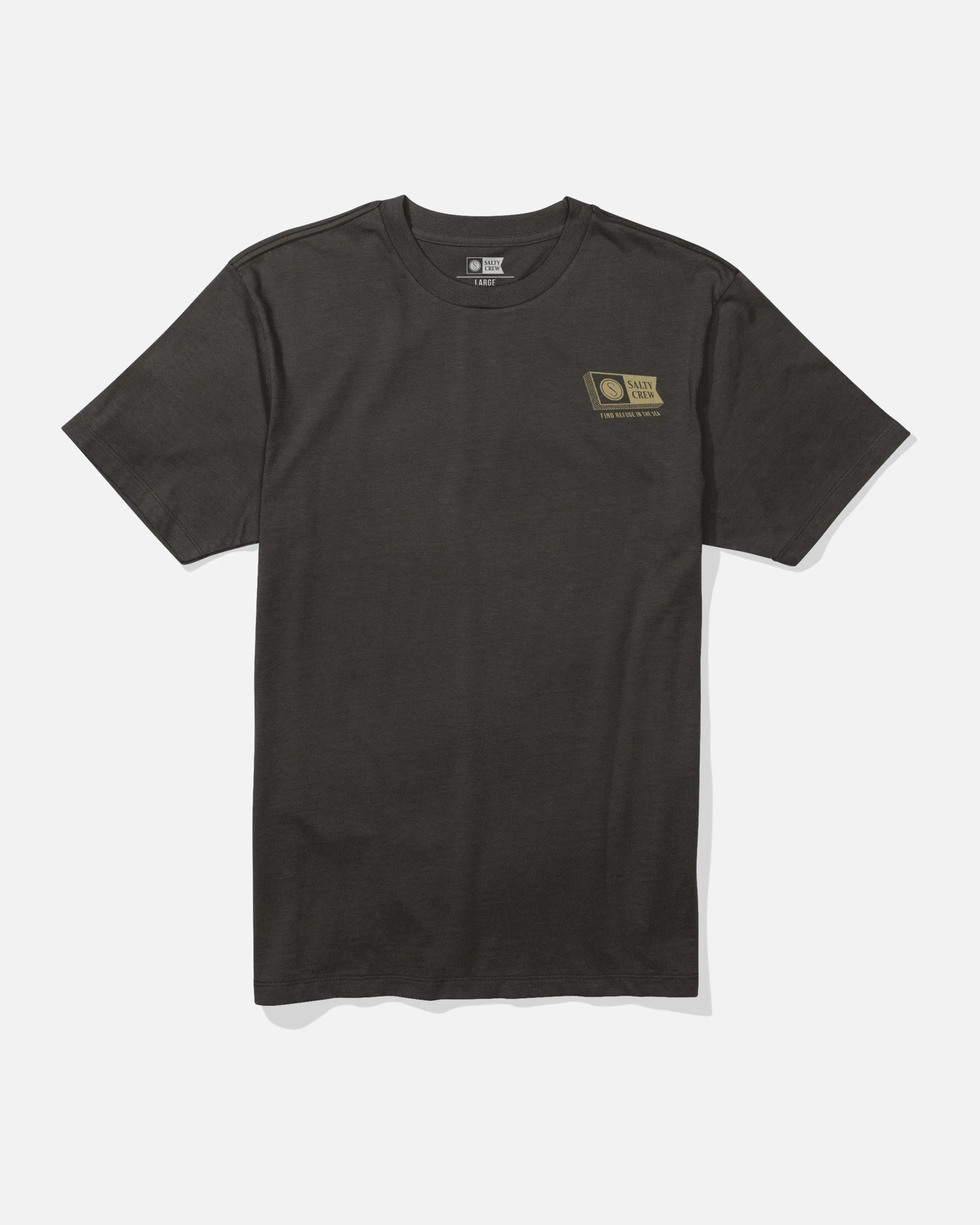 Office Attire Alphabet Tee - Black