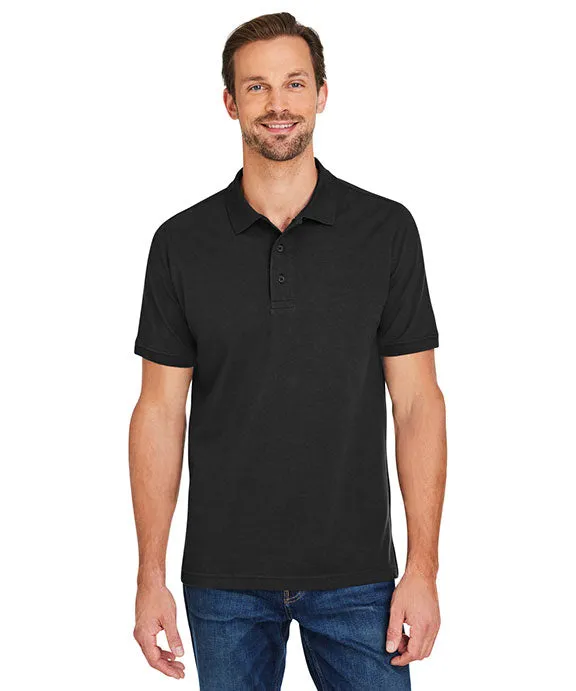 Versatile Layer M205 - Harriton Mens Valiant Cotton Snag Protect Polo Shirt