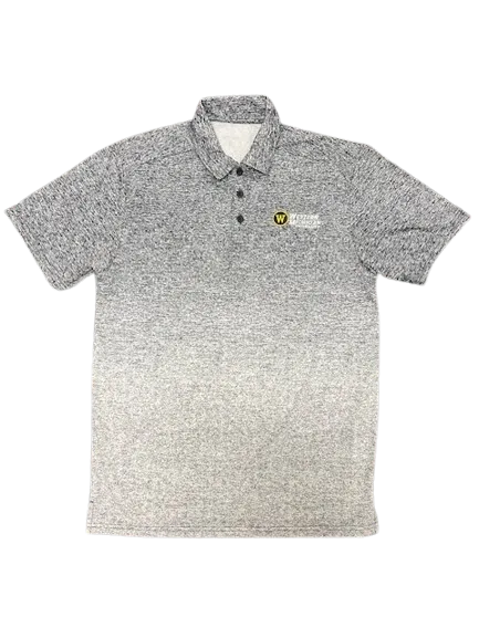 Western Michigan Ombre Polo Tailored Comfort