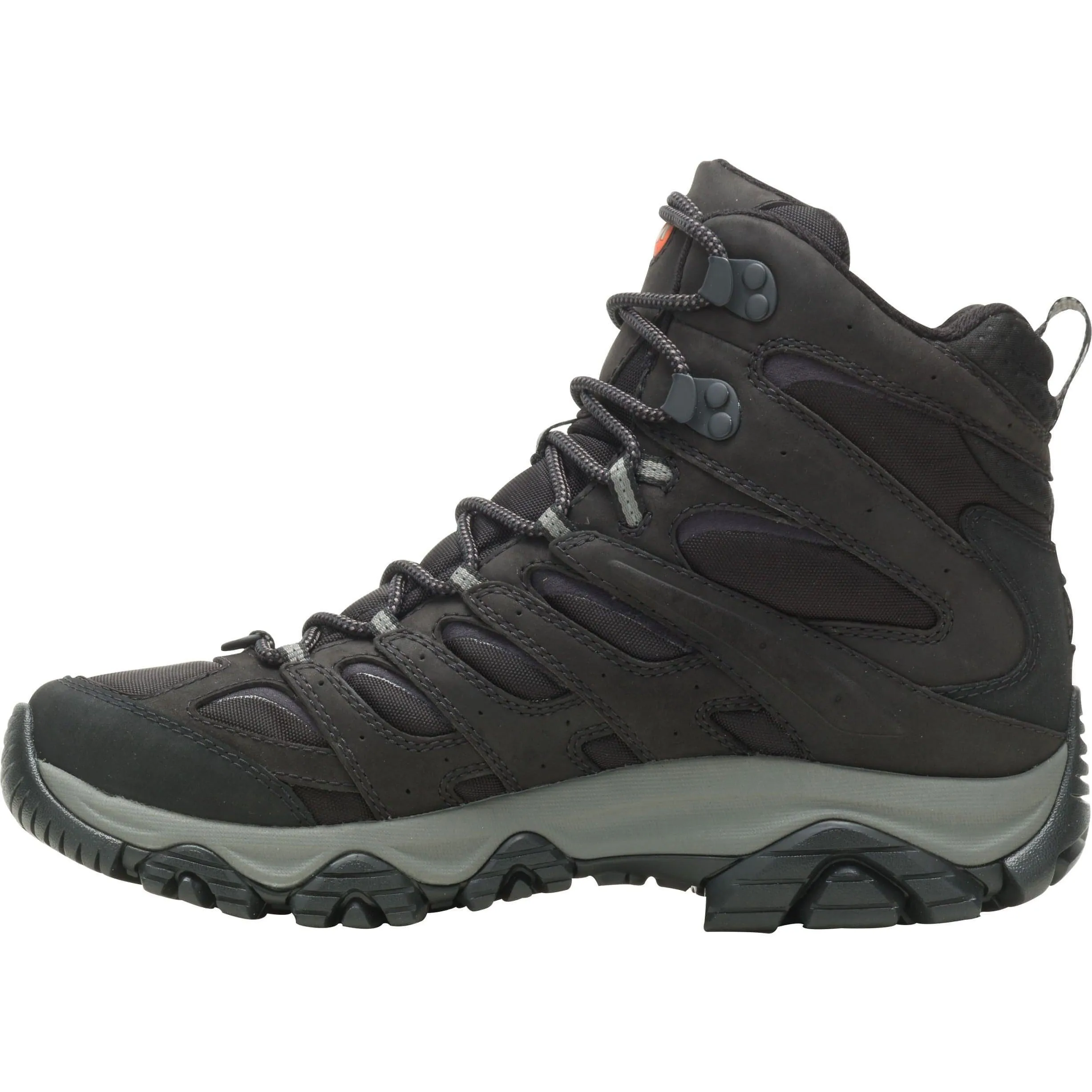 Traction Merrell Moab 3 Apex Mid Waterproof Mens Walking Boots - Black