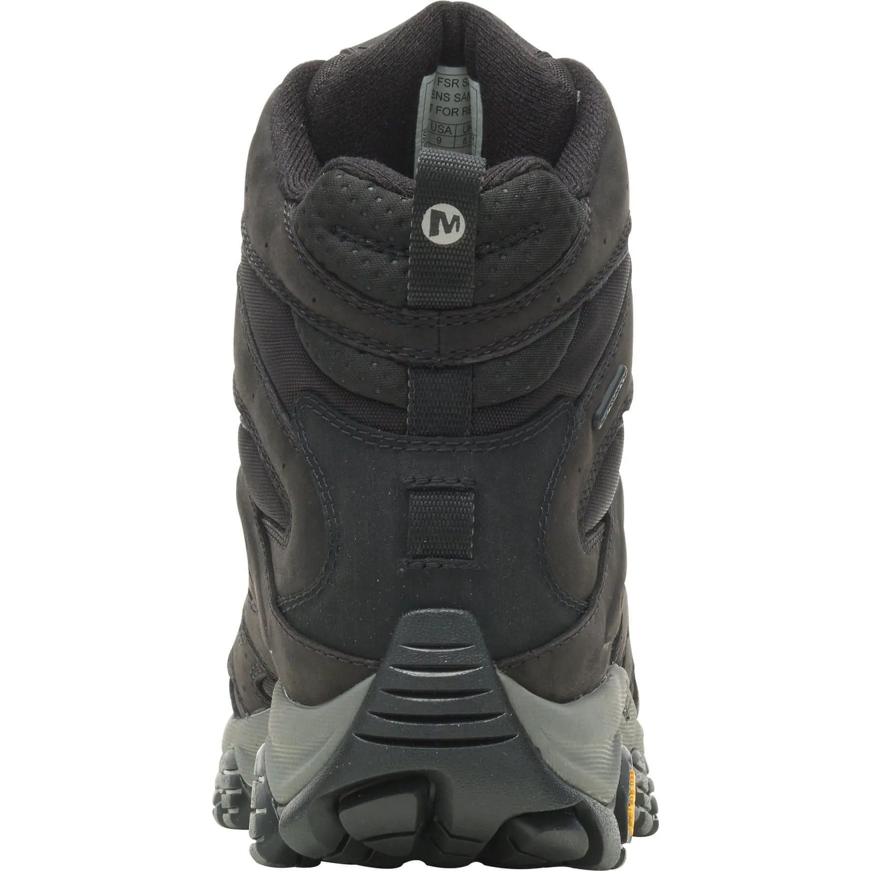 Quick Adjust Boots Merrell Moab 3 Apex Mid Waterproof Mens Walking Boots - Black