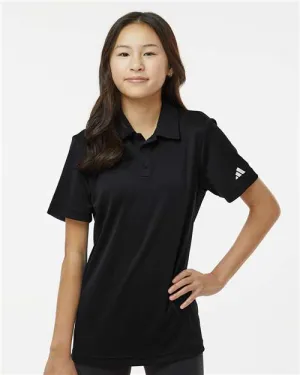 Comfortable Style Active Design Adidas A4000 Youth Performance Polo