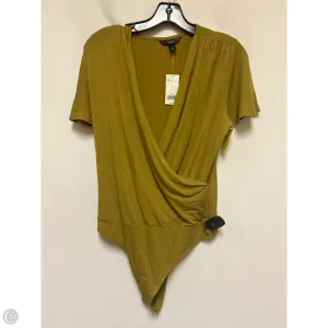 Bodysuit By Banana Republic In Green, Size: S cotton bodysuit
