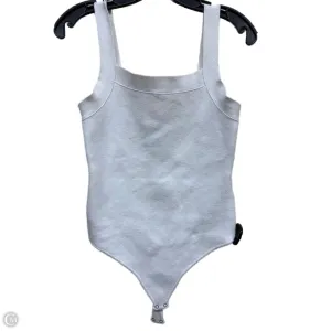slim fit bodysuit short torso bodysuit Bodysuit By Abercrombie And Fitch In White, Size: M