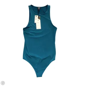 professional bodysuit Bodysuit By Express In Teal, Size: Xs