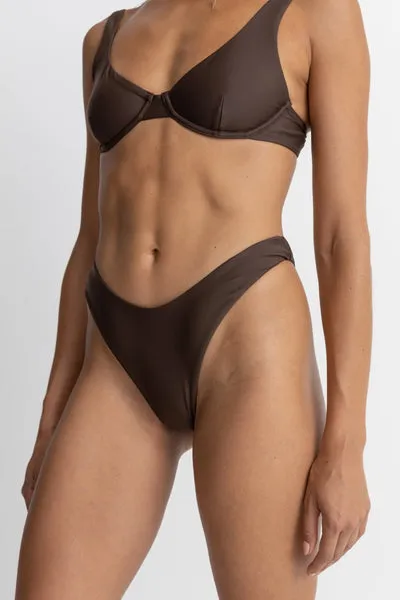 Rhythm Classic Hi Cut Bottom-Chocolate Adjustable-Straps