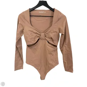 Bodysuit By Abercrombie And Fitch In Beige, Size: M holiday bodysuit