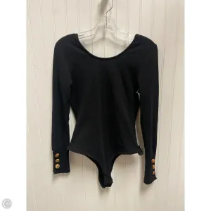 romper style bodysuit Bodysuit By Cmb In Black, Size: S
