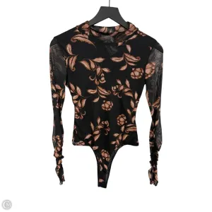 button bodysuit Bodysuit By Promesa In Black, Size: S