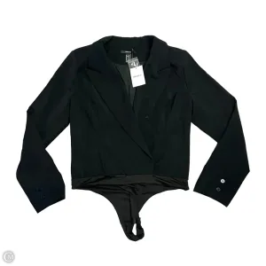 cotton bodysuit red bodysuit Bodysuit By Forever 21 In Black, Size: Xl