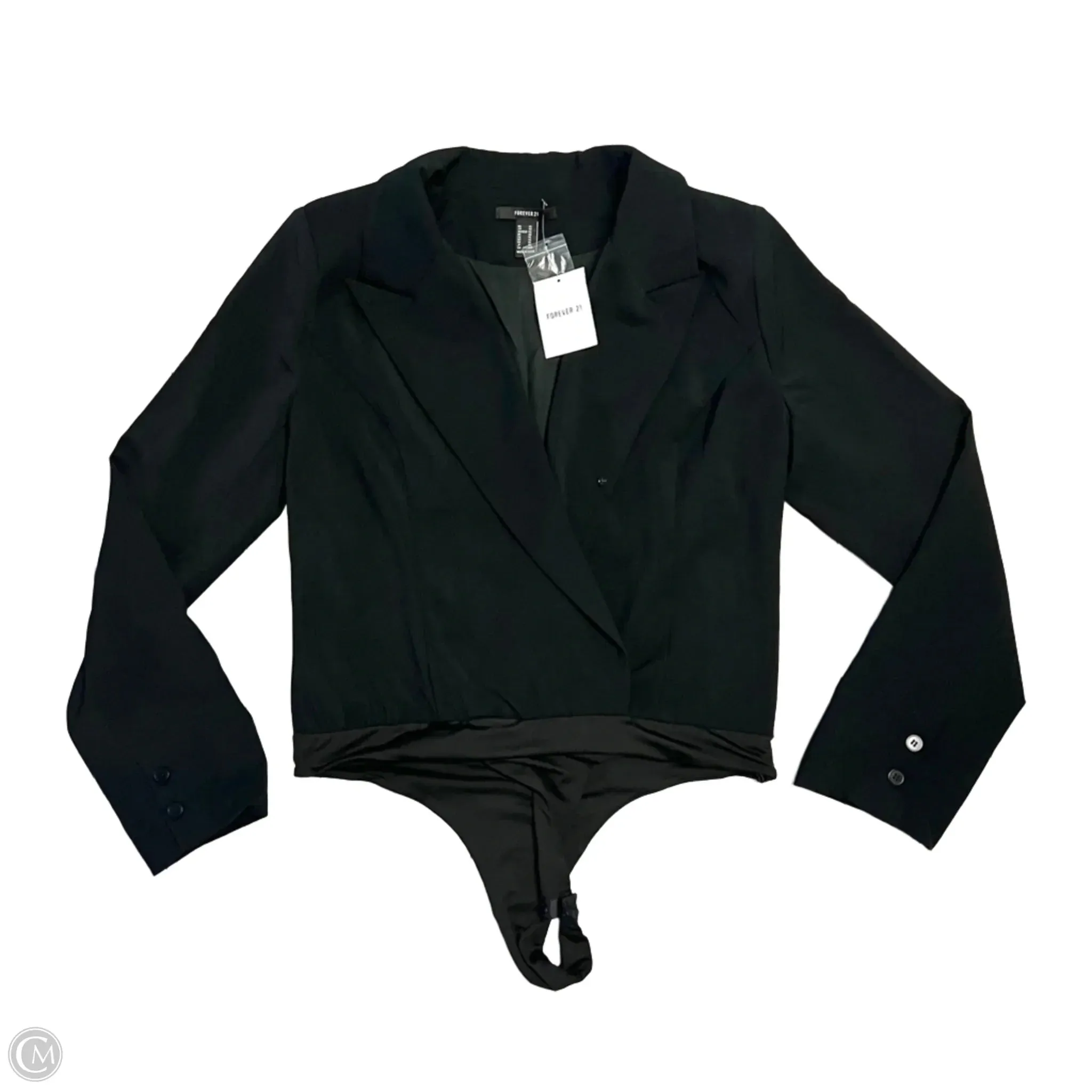 cotton bodysuit red bodysuit Bodysuit By Forever 21 In Black, Size: Xl