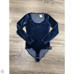 nude bodysuit slim fit bodysuit Bodysuit By J. Crew In Blue, Size: S