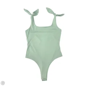 street style bodysuit Bodysuit By Gaze In Green, Size: S