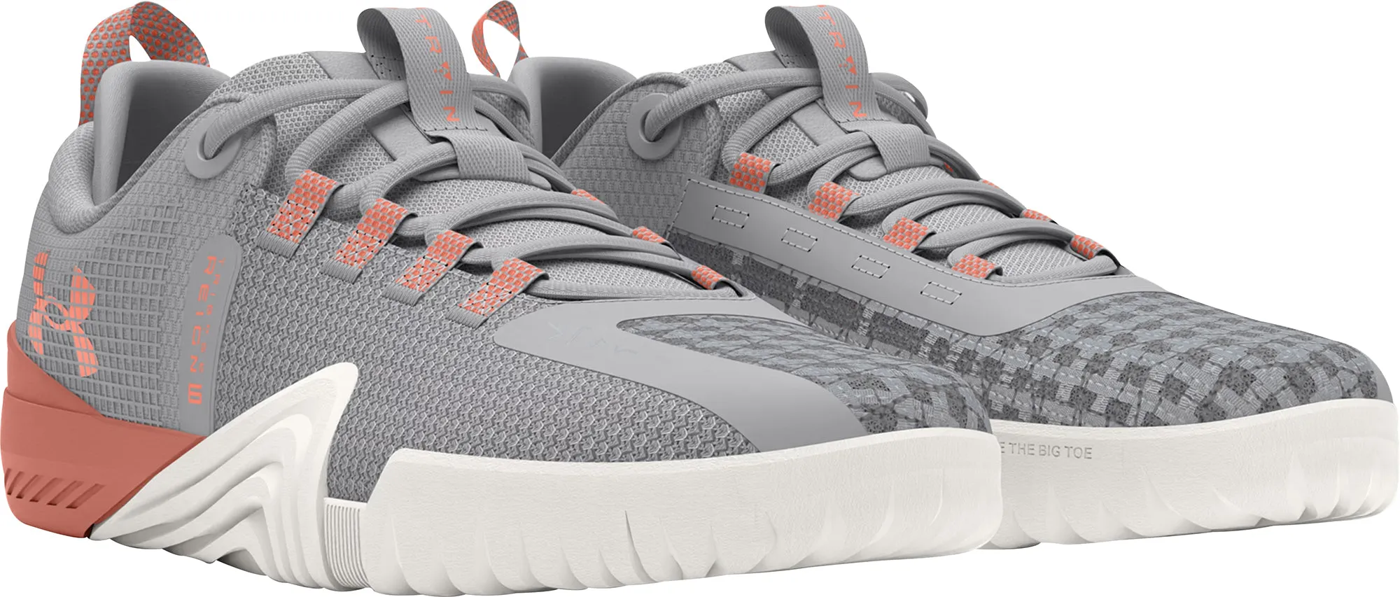 Under Armour Reign 6 Womens Training Shoes - Grey Stable Wear Pressure Dispersion Pods