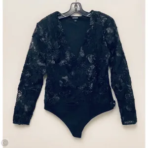 holiday bodysuit bodysuit outfit Bodysuit By Express In Black, Size: L