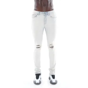 Spring Mood Bold PUNK SUPER SKINNY BELTED STRETCH IN FOIL