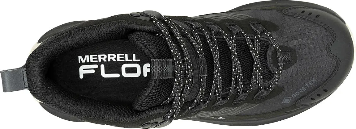 Rugged Look Merrell Moab Speed 2 Mid GORE-TEX Womens Walking Boots - Black