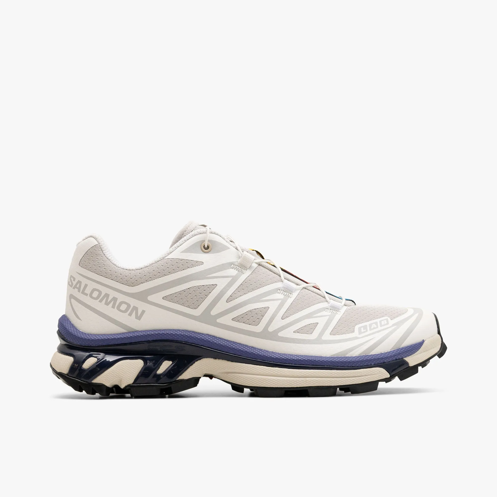 Salomon XT-6 White / Lunar Rock - Liberty Comfortable Support