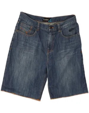 Versatile Comfort Stylish Design BILLABONG Mens Denim Shorts W34 Large Blue Cotton