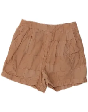 J. CREW Womens Chino Shorts US 10 Large W30 Pink Cotton Contrast Stitch