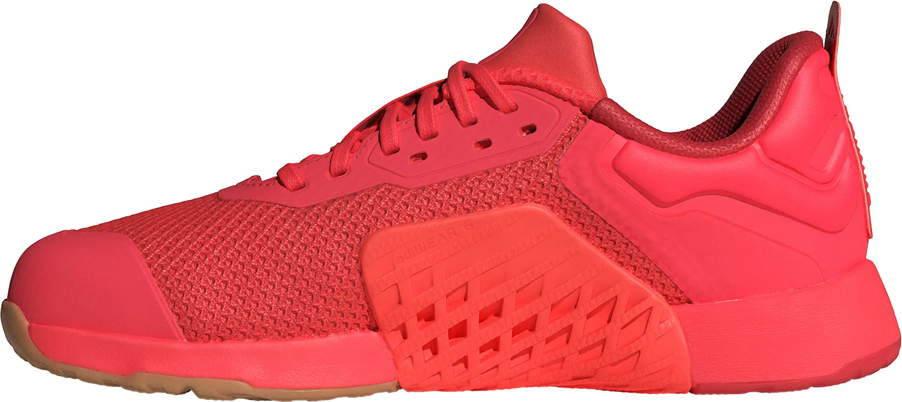 adidas Dropset 3 Womens Training Shoes - Red Compact Fit Modern Construction