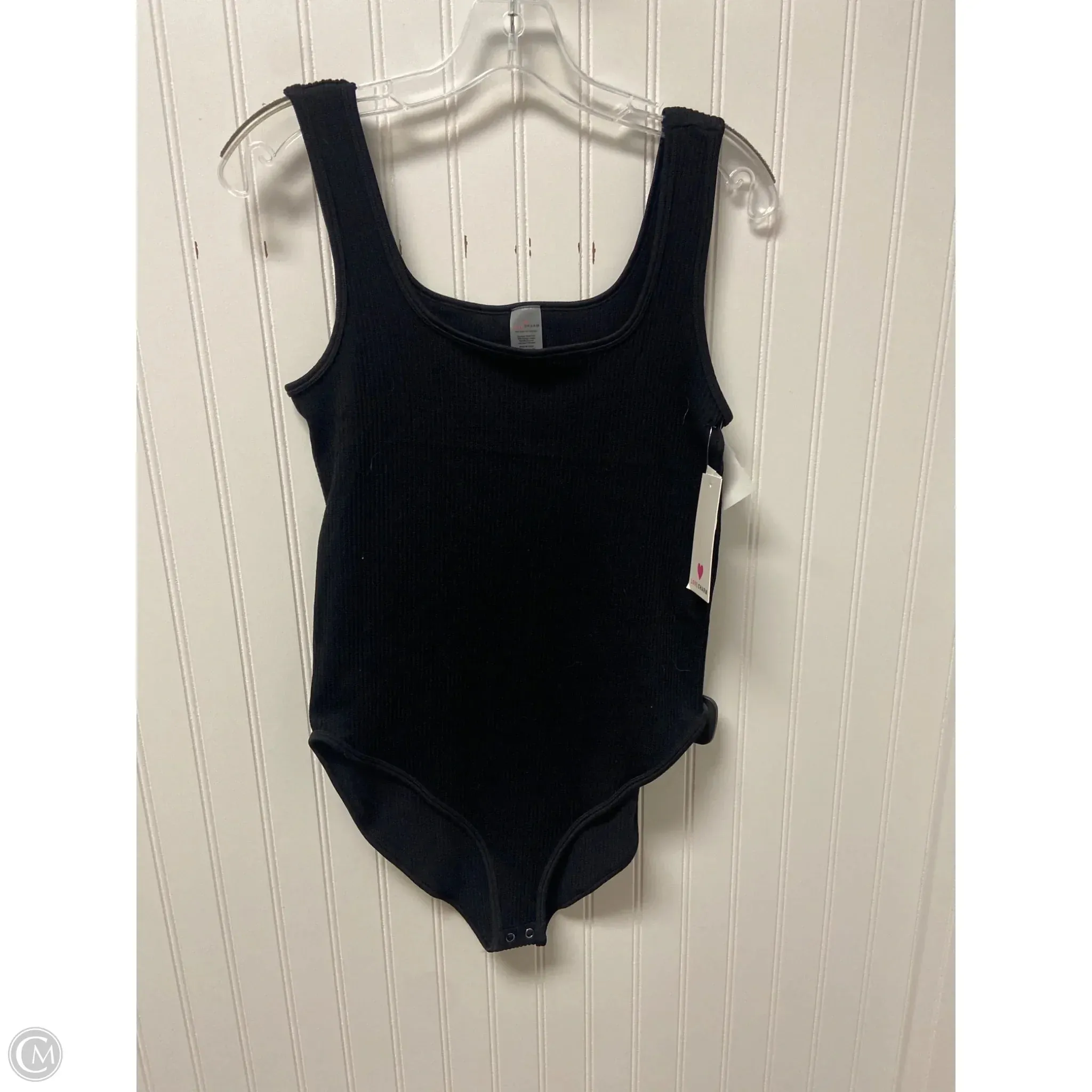red bodysuit Bodysuit By Clothes Mentor In Black, Size: 1x
