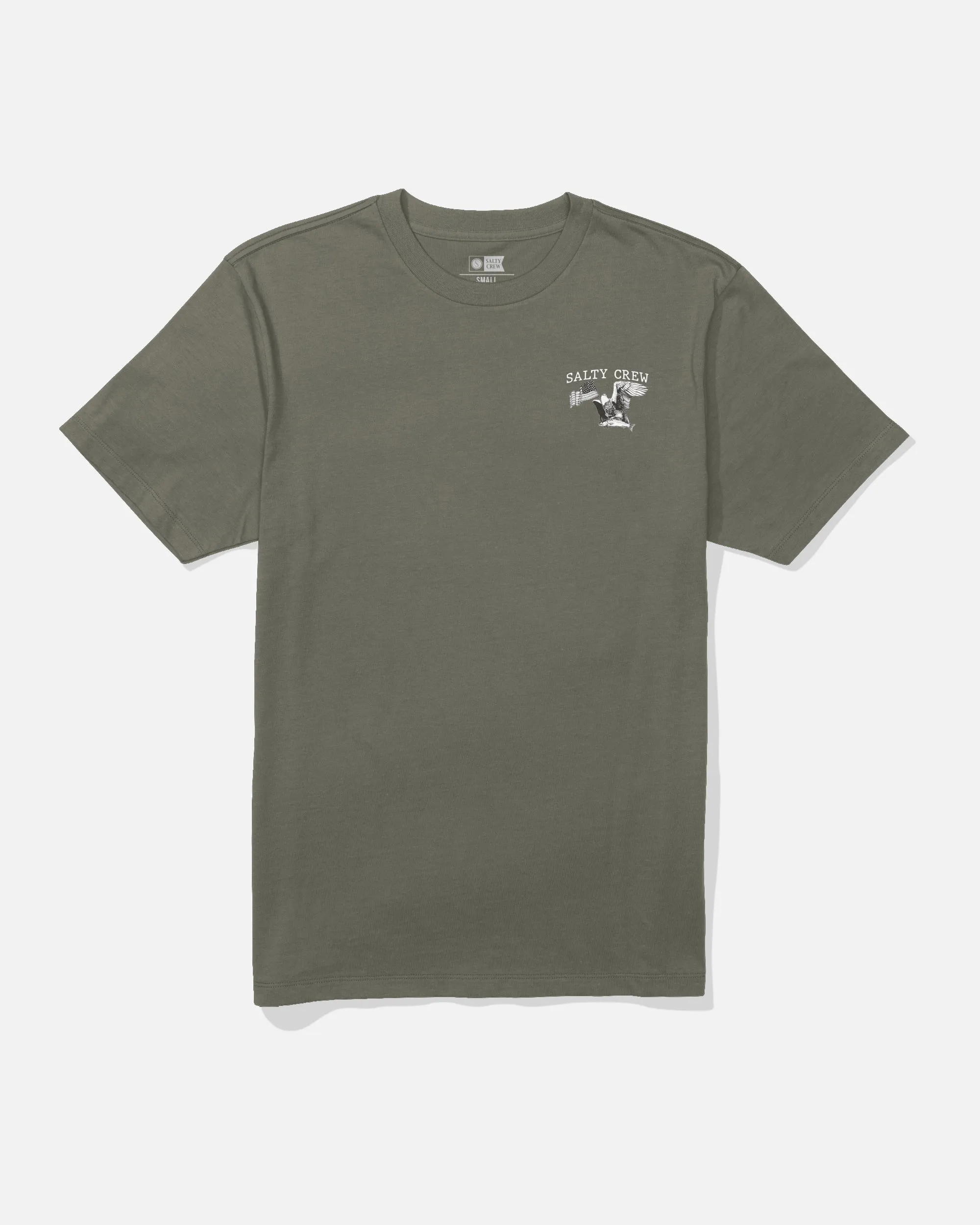 America Eagle Tee - Dusty Olive Classic Look