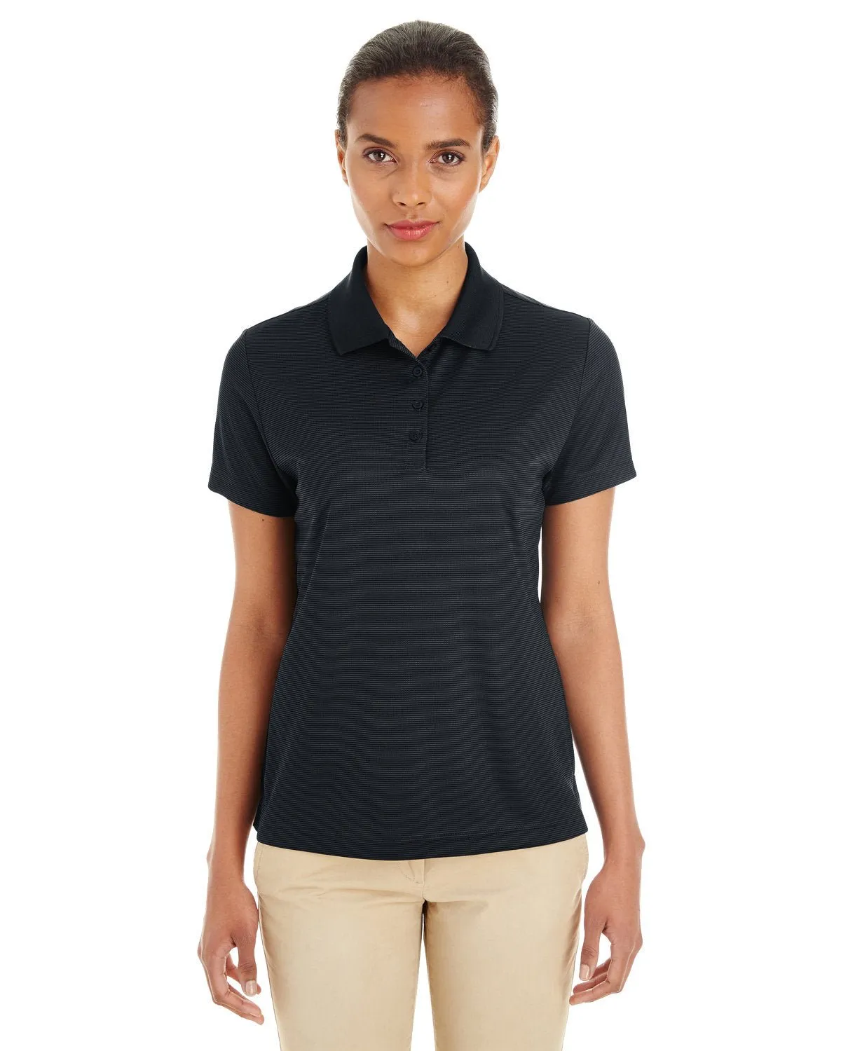 Comfort Layer Core 365 CE102W Ladies' Express Microstripe Performance Piqu Polo
