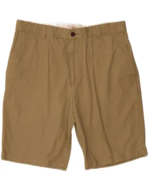 DOCKERS Mens Cargo Shorts W36 Large  Beige Cotton Secure Closure System