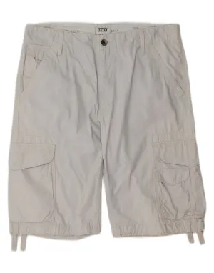 checked shorts Heels LEVI'S Mens Cargo Shorts W36 Large  Grey Cotton