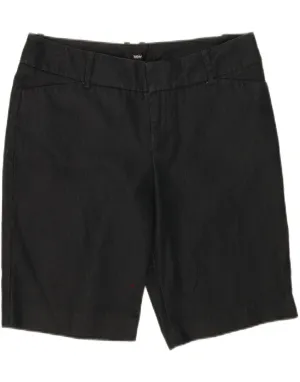 MOSSIMO Womens Casual Shorts US 10 Large W34 Black Cotton Durable Texture