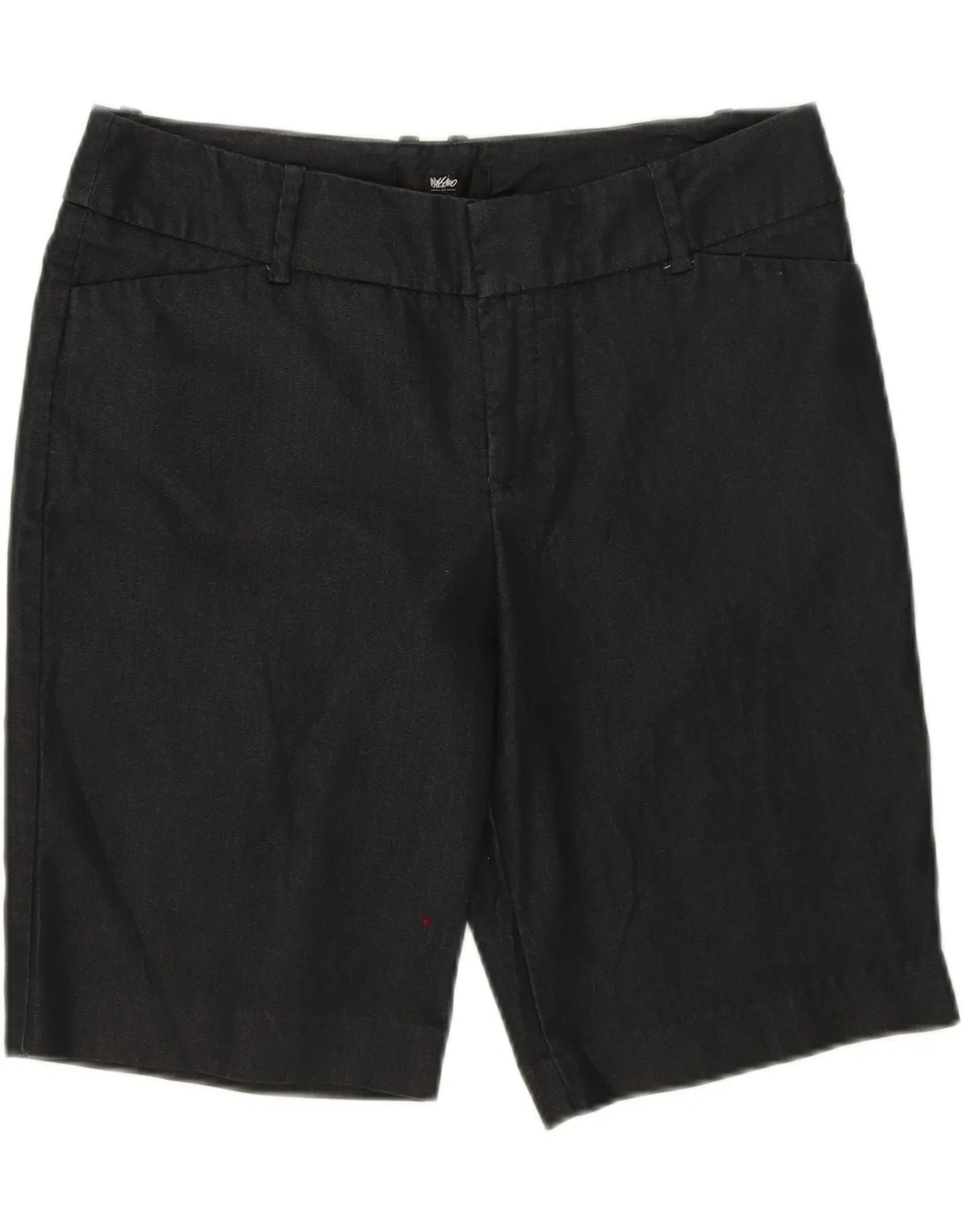 MOSSIMO Womens Casual Shorts US 10 Large W34 Black Cotton Durable Texture