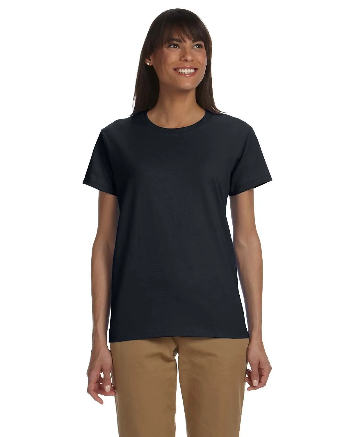 Outdoor Style Trend Relaxed Wear Gildan G200L Ladies' Ultra Cotton T-Shirt