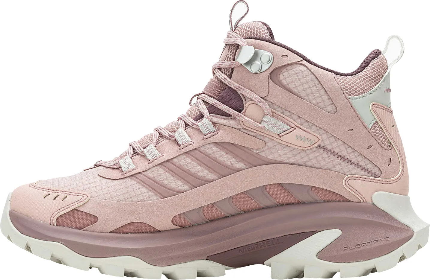 Merrell Moab Speed 2 Mid GORE-TEX Womens Walking Boots - Pink Trail Cushion