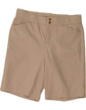 Lightweight texture Winter Fashion DOCKERS Womens Bermuda Shorts W36 XL Beige